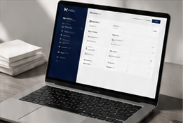 The Hostplus member dashboard shown on a laptop.